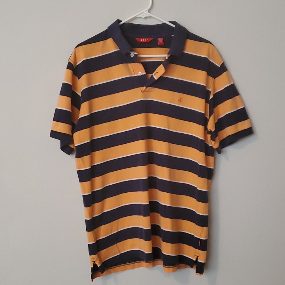 The original 90s izod stripped polo shirt!